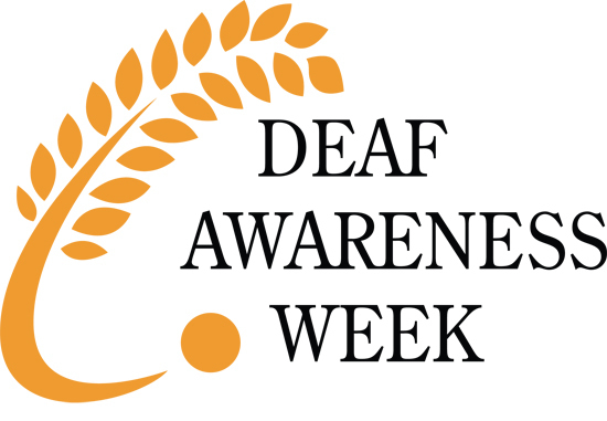 Deaf Awareness Week Logo