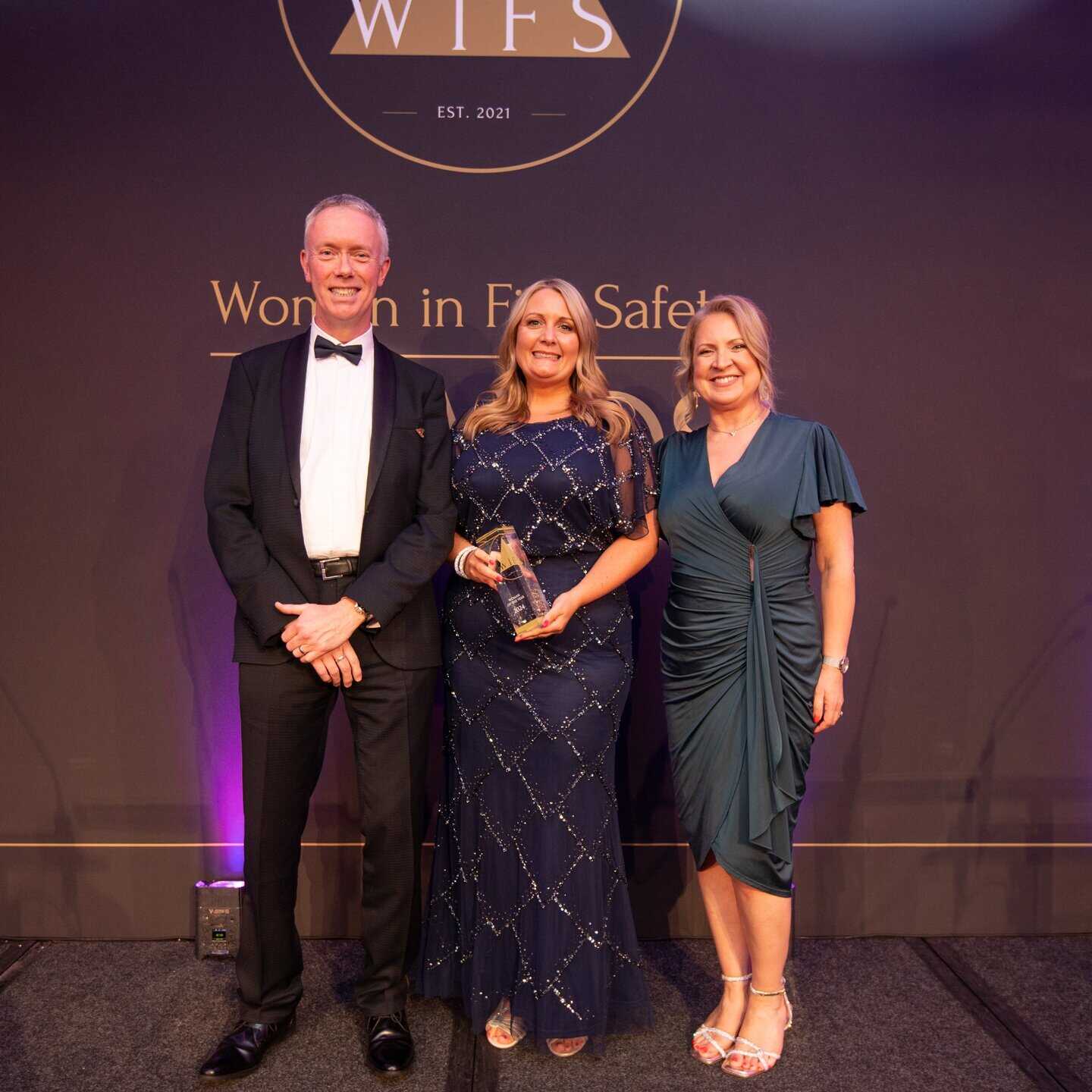 Angela Bennett Takes Top Title At UK Women In Fire Safety Awards